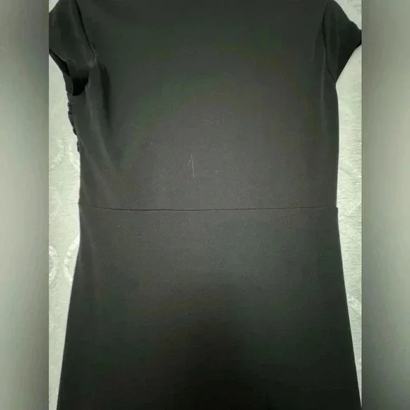 White House Black Market Dress Size 4 Structured Cinched Little Black dress - Picture 9 of 14